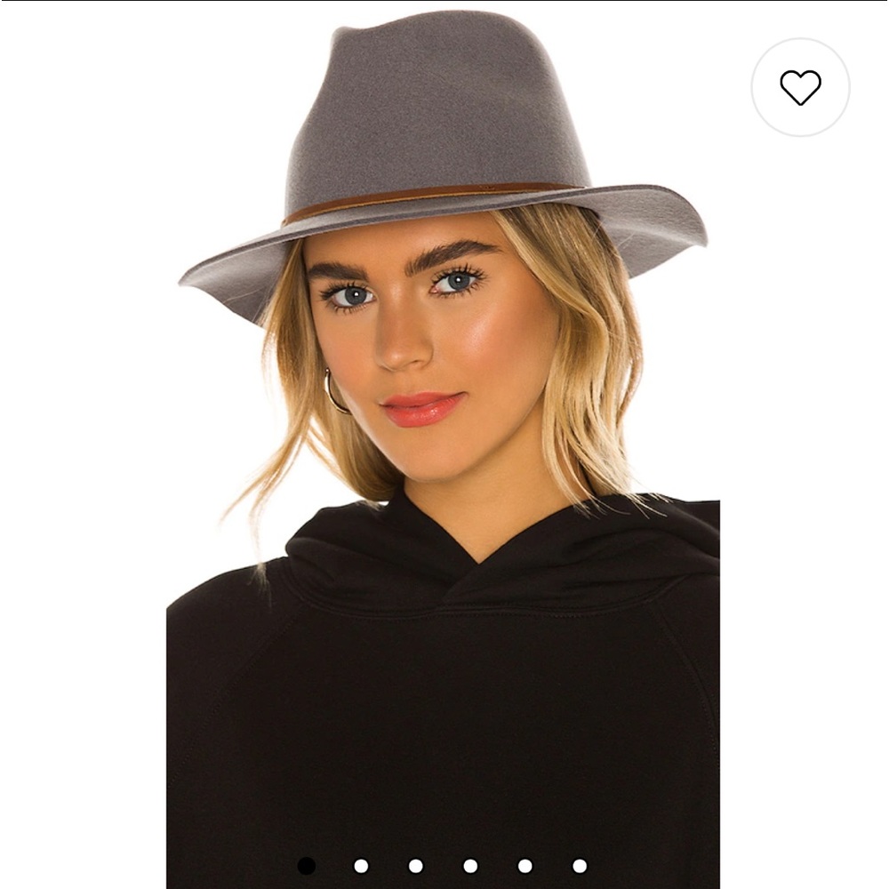 Brixton Westley Fedora Olive/Heather Sz M